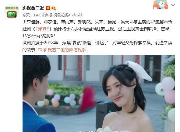 净风险敞口《裸养》《固定档案》，李、邓主演，《裸婚裸养》太真实了，很火爆