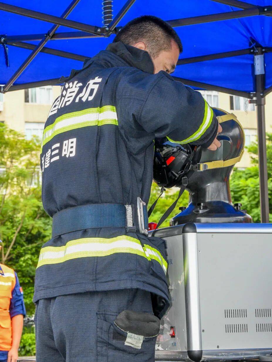 燃动赛场！三明消防激战 2025全省岗位练兵“龙虎榜”比武