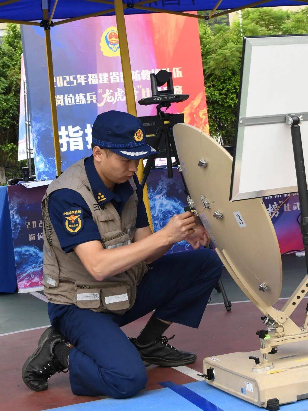 燃动赛场！三明消防激战 2025全省岗位练兵“龙虎榜”比武