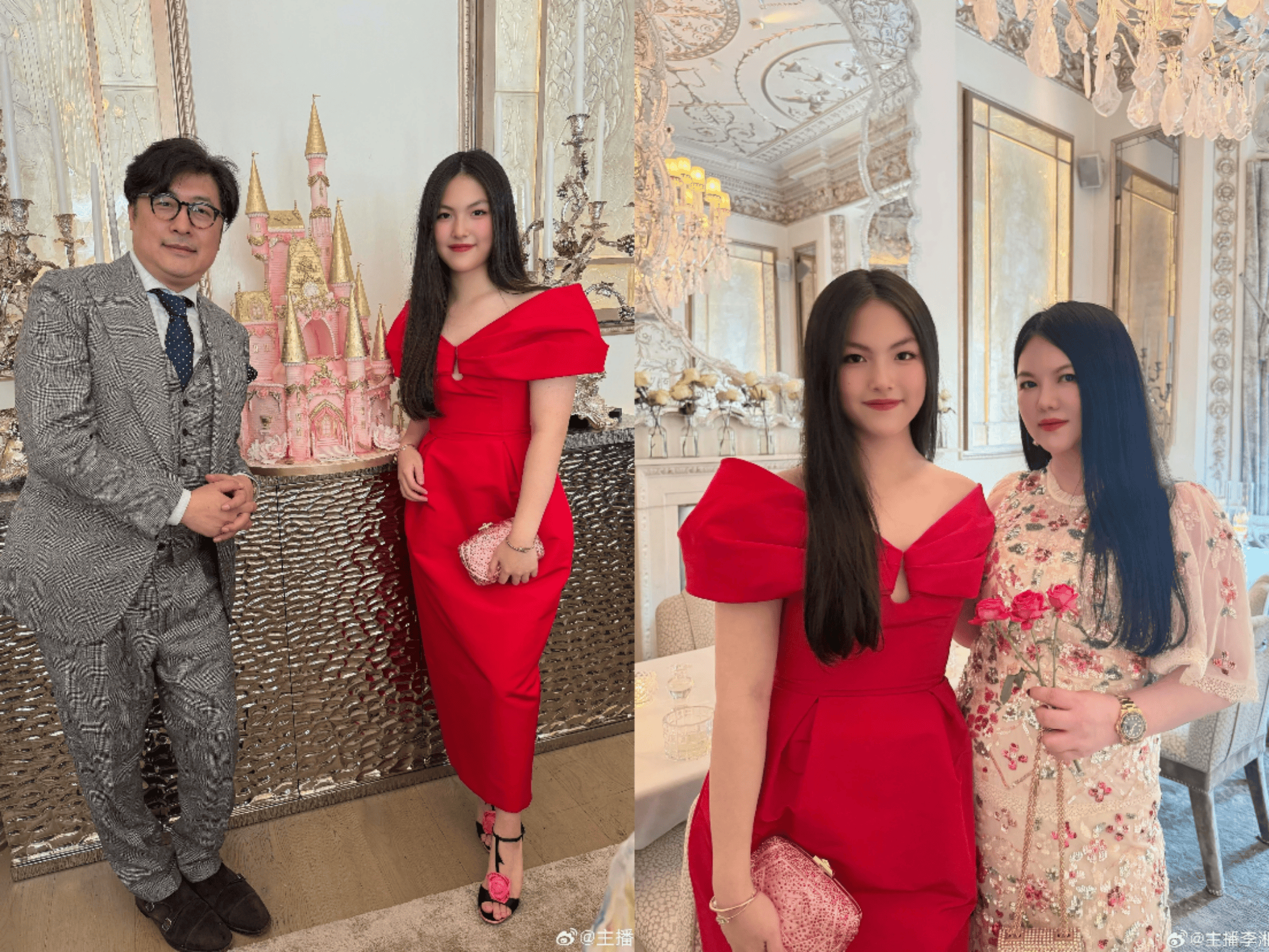 王诗龄分享与李湘合照，王岳伦：怎么没有和爸爸的照片啊