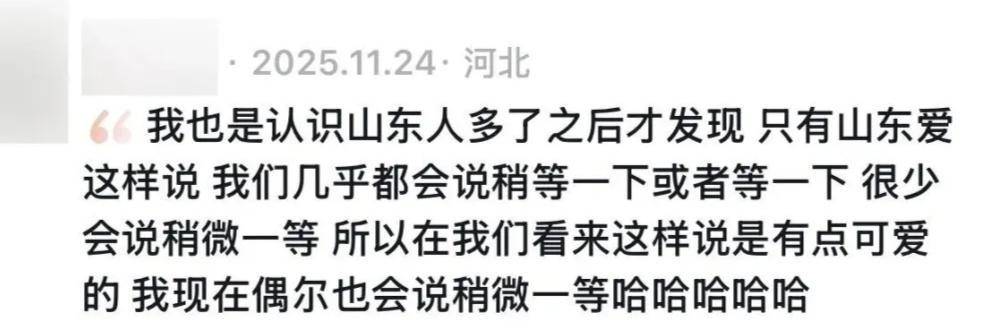 “稍微一等”冲上热搜!山东人集体懵圈:竟然是病句?没有问题啊我觉得